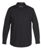 6E-L JB's Wear Epaulette Shirt L/S Black 6E-L JB's Wear Epaulette Shirt L/S Black