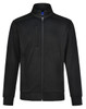 JK57 Winning Spirit Jacquard Fleece Bomber Jacket Black