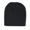 4263 Headwear Professional Rolled Down Acrylic Beanie/Toque Dark Grey Marle
