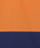 6HNRL JB's Wear Hi Vis Ripstop L/S Fishing Shirt Orange/Navy Fabric
