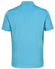 PS79 Winning Spirit Pursuit Polo Mens Aqua Blue/Navy Back