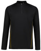 SW225M Biz Collection Unisex Balance Mid Layer Top Black/Gold SW225M Biz Collection Unisex Balance Mid Layer Top Black/Gold