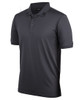 7S4P JB's Wear Podium 4 Stripe S/S Stretch Polo Charcoal/Black