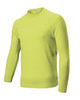 CT1627 Bocini Kids Long Sleeve Rashie Fluoro Yellow