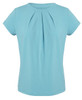 44412 Biz Corporate Womens Blaise Short Sleeve Top Aqua 44412 Biz Corporate Womens Blaise Short Sleeve Top Aqua