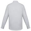 RS968ML Biz Corporates Mens Charlie Classic Fit Long Sleeve Shirt Silver Chambray Back