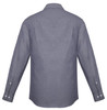 RS968ML Biz Corporates Mens Charlie Classic Fit Long Sleeve Shirt Navy Chambray Back
