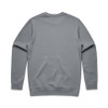5103 AS Colour Mens Stencil Crew Gravel Back