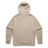 5166 AS Colour Mens Relax Faded Hood Faded Taupe Back