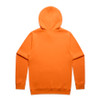 5102F AS Colour Mens Stencil Safety Hood Orange Back