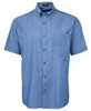 4ICS S/S Indigo Chambray Shirt Indigo 4ICS S/S Indigo Chambray Shirt Indigo