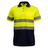 Workcraft Hivis Micromesh Polo with Tape WSP410