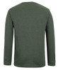 1LSNC Colour of Cotton Long Sleeve Non-Cuff Tee Army Marle Back
