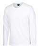 1LSNC Colour of Cotton Long Sleeve Non-Cuff Tee White Side