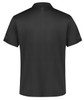 P200MS Biz Collection Mens Balance Short Sleeve Polo Grey/Fluoro Lime Back