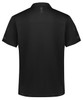P200MS Biz Collection Mens Balance Short Sleeve Polo Black/White Back