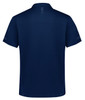 P200MS Biz Collection Mens Balance Short Sleeve Polo Navy/White Back
