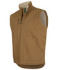 3BAV JBs Wear Colours of Cotton Hooded Barn Vest Camel Side
