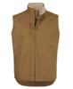 3BAV JBs Wear Colours of Cotton Hooded Barn Vest Camel