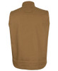 3BAV JBs Wear Colours of Cotton Hooded Barn Vest Camel Back