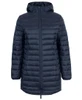 3APC1 JB's Wear Ladies Puffer Coat Navy