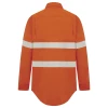 2818 WorKit Flarex PPE2 FR Inherent 215gsm Vented Taped Shirt Orange Back
