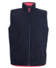 6HRV JBs Wear Hi Vis 4602.1 Reversible Vest Hv Pink/Navy Inner Front