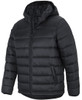 JB's Wear Urban Hooded Puffer Jacket 3AHU Black Side