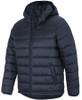 JB's Wear Urban Hooded Puffer Jacket 3AHU Navy Side