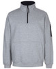 6CHF JB's Wear 350 Premium Trade Half Zip Fleece 13% Marle/Black 6CHF JB's Wear 350 Premium Trade Half Zip Fleece 13% Marle/Black