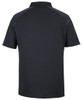 7STC JB's Wear Podium Contrast Stretch Polo Black /Charcoal Back
