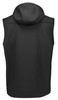 ZJ263 Syzmik Workwear Unisex Streetworx 2 In 1 Stretch Softshell Jacket Vest Black Back