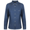 W50 Identitee Dylan Ladies Long Sleeve Shirt Indigo Blue