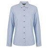 W66 Identitee Reuben Ladies Long Sleeve Shirt Blue