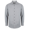 W52 Identitee Baxter Mens Long Sleeve Shirt Grey