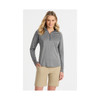 L1032 Identitee Apex Ladies 1/4 Zip Baselayer Dark Ash Model