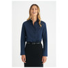 W92 Identitee Blake Ladies Long Sleeve Shirt Navy Model
