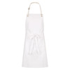A32 Identitee Manhattan Bib Apron White