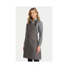A32 Identitee Manhattan Bib Apron Grey Model Side