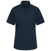 W93 Identitee Blake Ladies Short Sleeve Shirt Navy