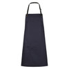 A20 Identitee Luca Bib Apron Navy Front Black Strap