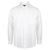W71 Identitee Floyd Mens Long Sleeve Shirt White