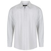 W41 Identitee York Mens Long Sleeve Shirt Grey