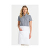A33 Identitee Capri Waist Apron White Model Side