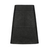 A15 Identitee Charlie Waist Apron Black Denim (with Black Strap)