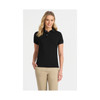P03 Identitee Venice Ladies Polo Black Model Angle
