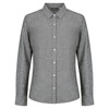 W73 Identitee Floyd Ladies Long Sleeve Shirt Smoke Grey