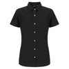 W74 Identitee Floyd Ladies Short Sleeve Shirt Black W74 Identitee Floyd Ladies Short Sleeve Shirt Black