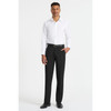 W76 Identitee Dexter Mens Long Sleeve Shirt White Model Front Angle