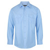W58 Identitee Jasper Mens Long Sleeve Shirt Sky Blue